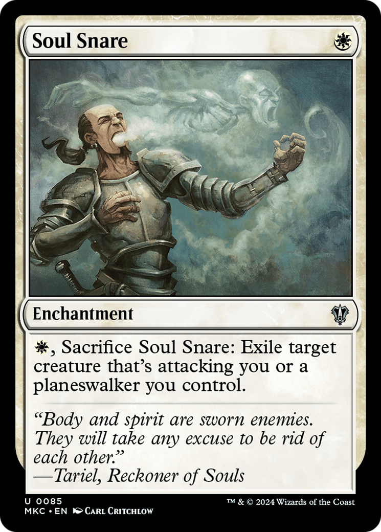 Soul Snare⁣ - Commander: Murders at Karlov Manor⁣ (Uncommon)⁣ [85]