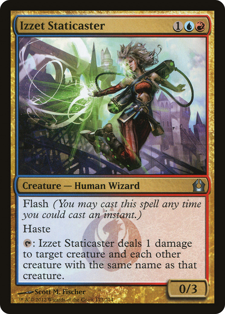 Izzet Staticaster (RTR-173) - Return to Ravnica Foil