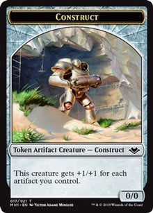 Construct Token (MH1-017) - Modern Horizons Foil