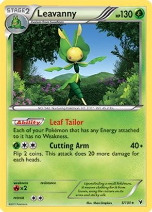Leavanny 003/101  Deck Exclusives - Rare