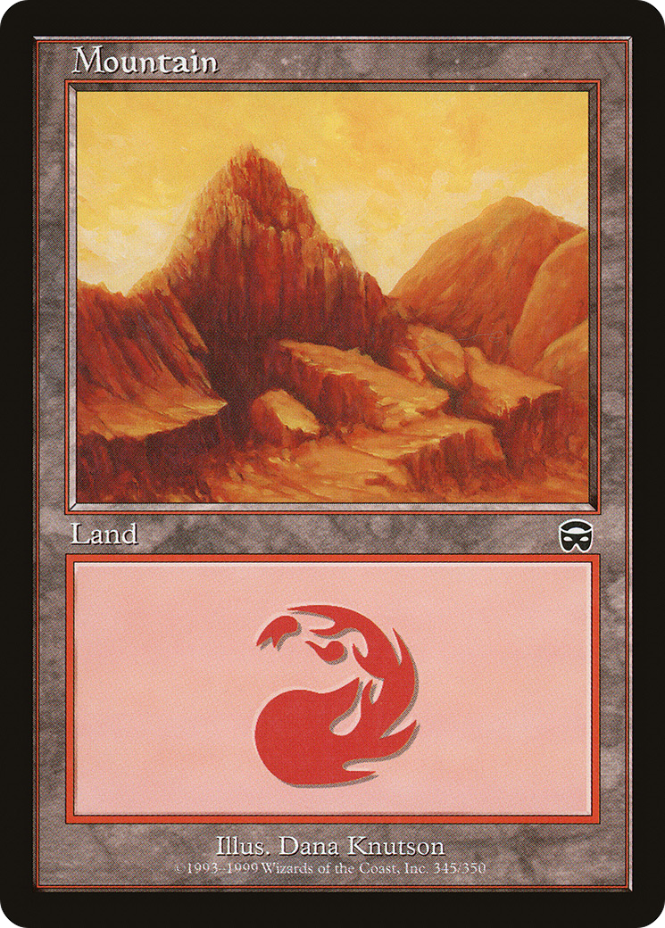 Mountain (345) (MMQ-345) - Mercadian Masques