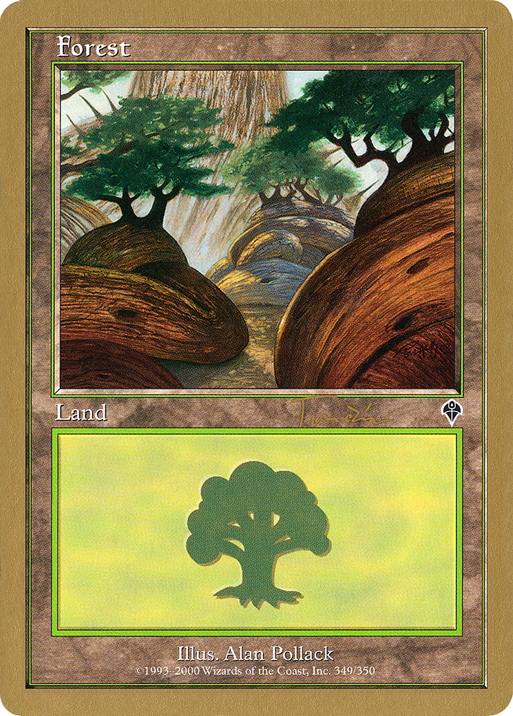 Forest (349) - 2001 Jan Tomcani (INV) (WCD-JT349A) - World Championship Decks 2001