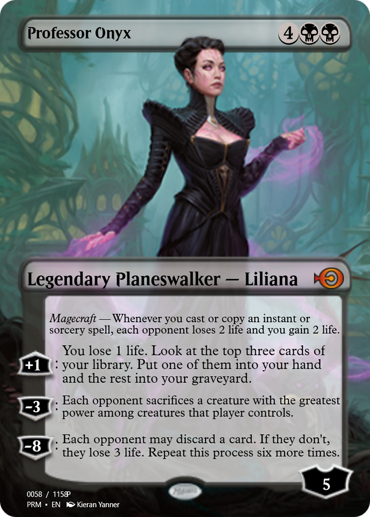 Professor Onyx (PRM-90088) - Magic Online Promos Foil