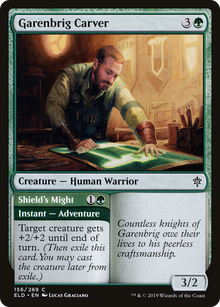 Garenbrig Carver (ELD-156) - Throne of Eldraine