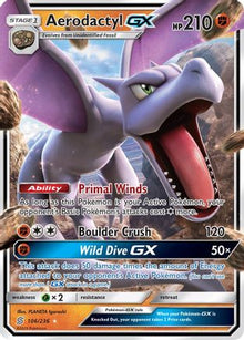 Aerodactyl GX 106/236  - Holofoil SM  Unified Minds - Ultra Rare
