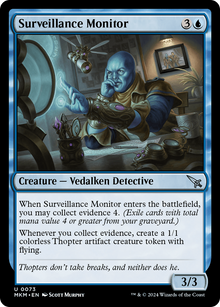 Surveillance Monitor (b) (MKM-073) - Murders at Karlov Manor