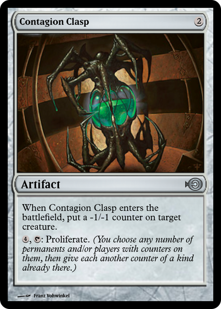 Contagion Clasp (PRM-42258) - Magic Online Promos Foil
