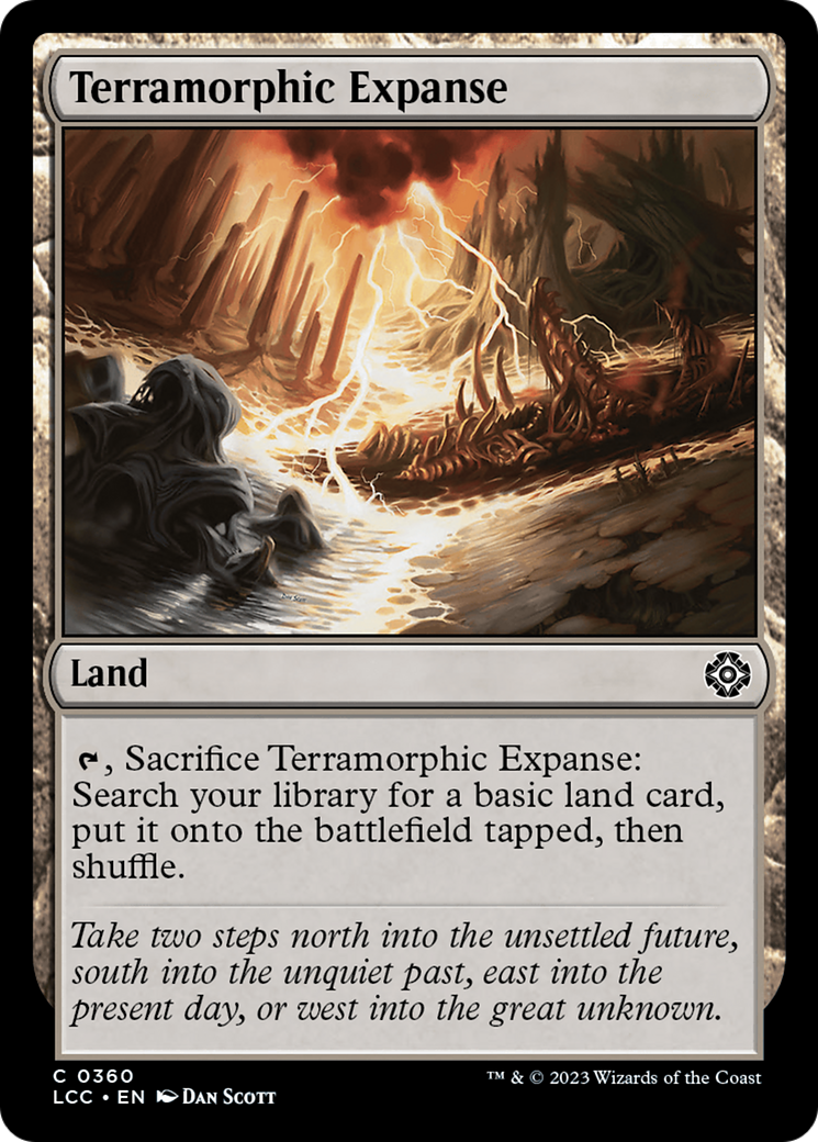 Terramorphic Expanse⁣ - Commander: The Lost Caverns of Ixalan⁣ (Common)⁣ [360]