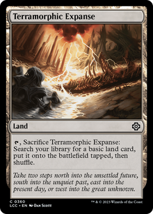 Terramorphic Expanse⁣ - Commander: The Lost Caverns of Ixalan⁣ (Common)⁣ [360]