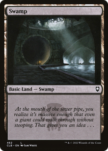 Swamp (V.4)⁣ - Commander Legends: Battle for Baldur's Gate: Extras⁣ (Land)⁣ [462]