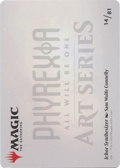 Ichor Synthesizer // Ichor Synthesizer (AONE-014) - Phyrexia: All Will Be One Art Series (Borderless) Foil
