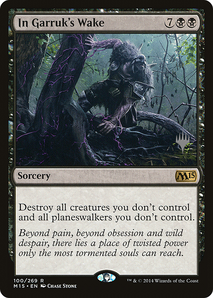 In Garruk's Wake (PPTHB-100P) - Magic 2015 Promos Foil