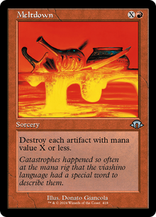 Meltdown⁣ - Modern Horizons 3: Extras⁣ (Uncommon)⁣ [418]