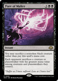 Flare of Malice⁣ - Modern Horizons 3⁣ (Rare)⁣ [95]
