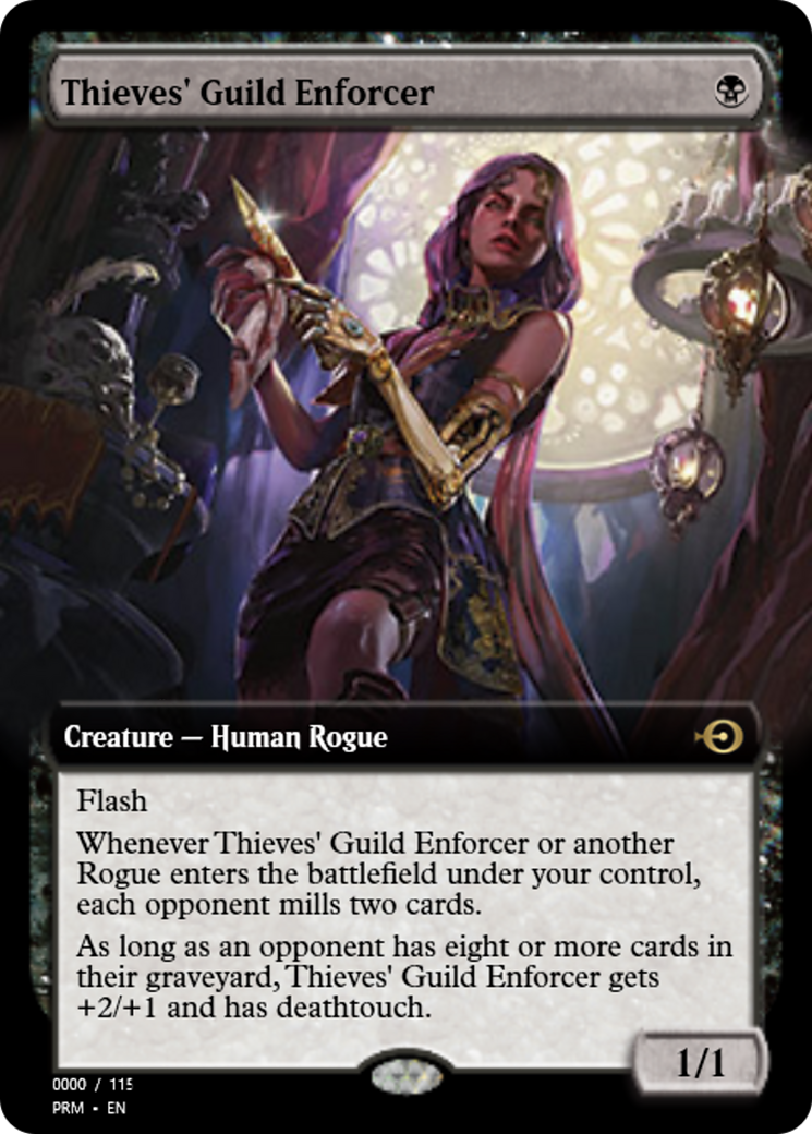 Thieves' Guild Enforcer (PRM-81958) - Magic Online Promos Foil