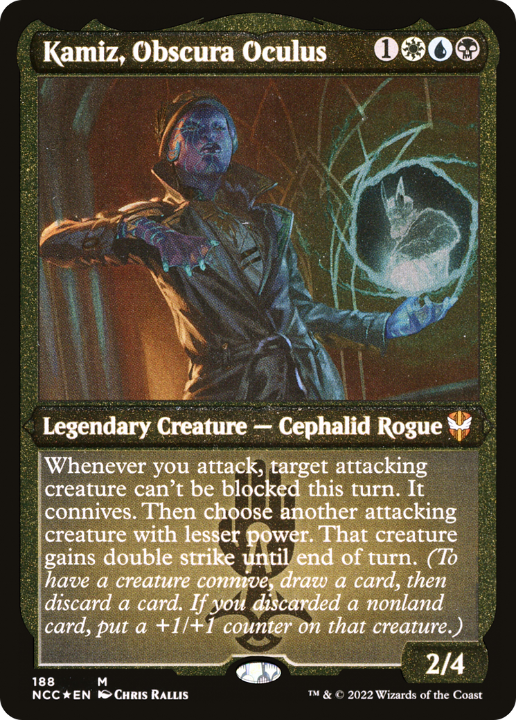 Kamiz, Obscura Oculus (V.2)⁣ - Commander: Streets of New Capenna: Extras⁣ (Special)⁣ [188]