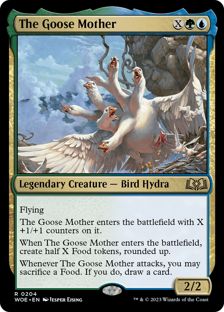 The Goose Mother (WOE-204) - Wilds of Eldraine Foil
