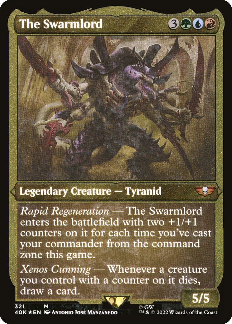 The Swarmlord (V.4)⁣ - Universes Beyond: Warhammer 40,000⁣ (Special)⁣ [321]