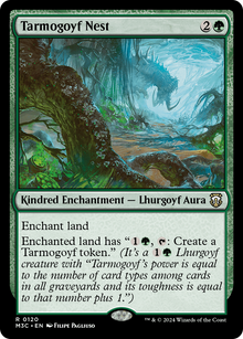 Tarmogoyf Nest⁣ - Commander: Modern Horizons 3⁣ (Rare)⁣ [120]