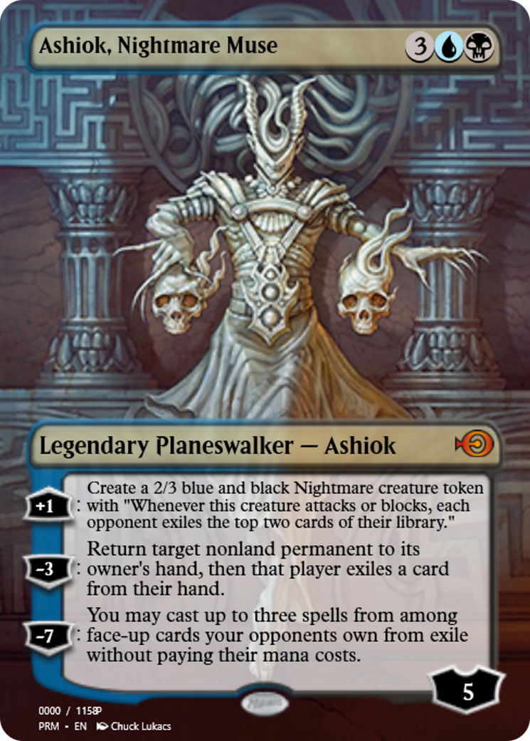 Ashiok, Nightmare Muse (PRM-79847) - Magic Online Promos Foil