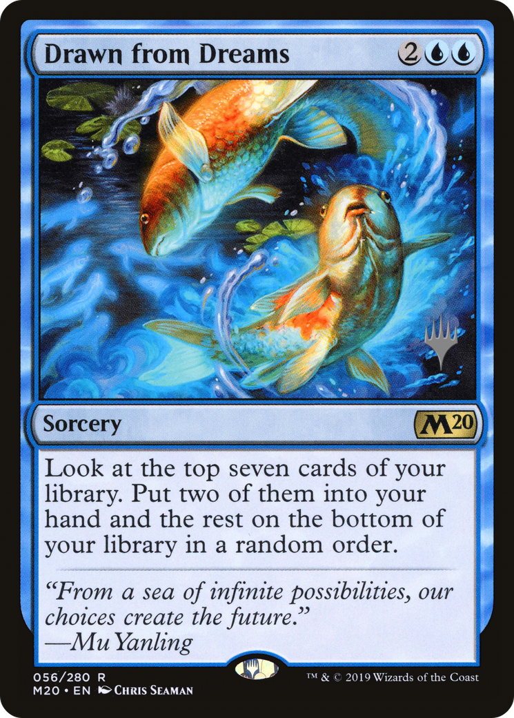 Drawn from Dreams (PPM20-056) - Core Set 2020 Promos Foil