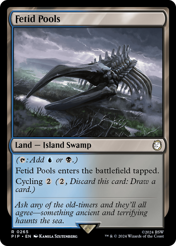 Fetid Pools⁣ - Universes Beyond: Fallout⁣ (Rare)⁣ [265]