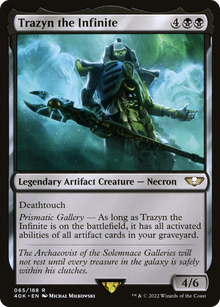 Trazyn the Infinite⁣ - Universes Beyond: Warhammer 40,000⁣ (Rare)⁣ [65]