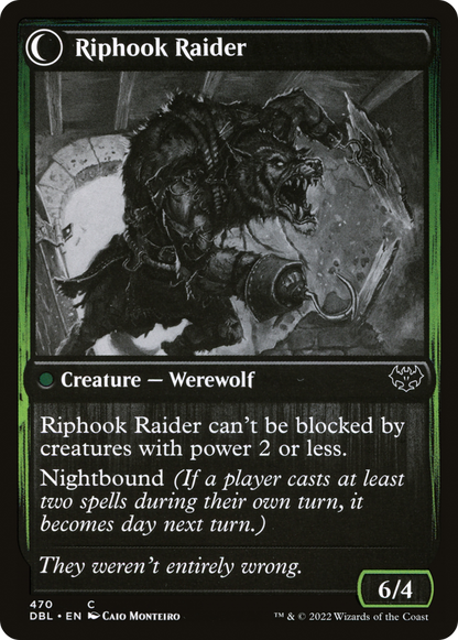 Hookhand Mariner (DBL-470) - Innistrad: Double Feature: (Double Faced Transform)