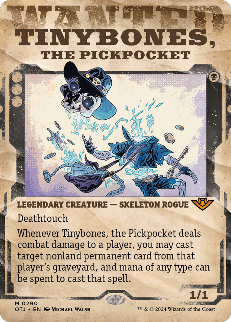 Tinybones, the Pickpocket⁣ - Outlaws of Thunder Junction: Extras⁣ (Mythic)⁣ [290]