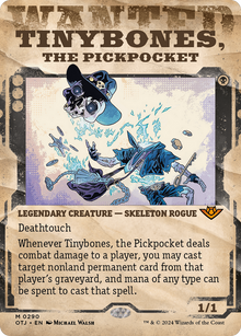 Tinybones, the Pickpocket⁣ - Outlaws of Thunder Junction: Extras⁣ (Mythic)⁣ [290]