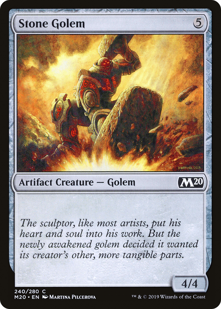 Stone Golem⁣ - Core 2020⁣ (Common)⁣ [240]
