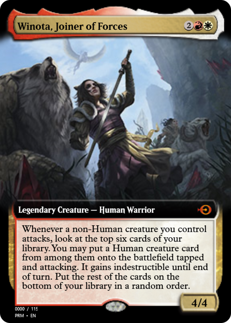 Winota, Joiner of Forces (PRM-80807) - Magic Online Promos