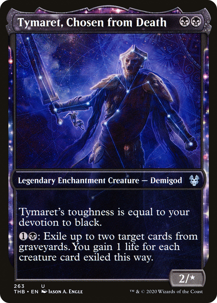 Tymaret, Chosen from Death⁣ - Theros Beyond Death: Extras⁣ (Uncommon)⁣ [263]