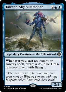 Talrand, Sky Summoner⁣ - Commander: Outlaws of Thunder Junction⁣ (Rare)⁣ [116]