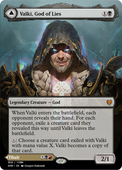 Valki, God of Lies // Tibalt, Cosmic Impostor (PRM-88272) - Magic Online Promos