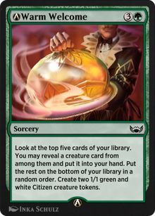 A-Warm Welcome (SNC-A-164) - Streets of New Capenna