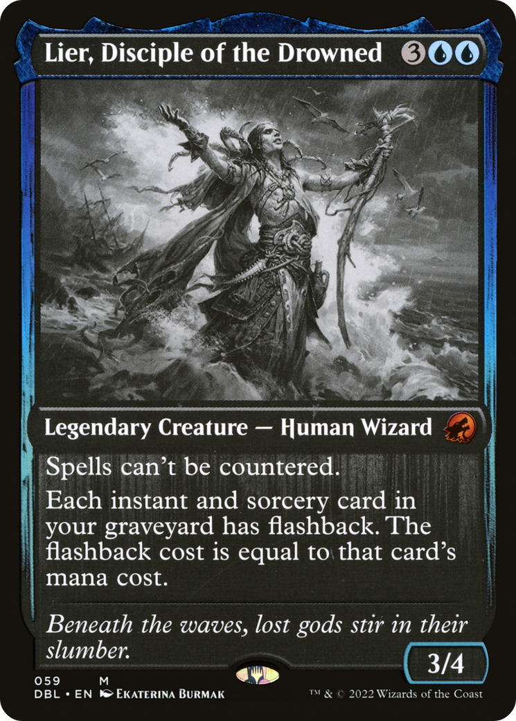 Lier, Disciple of the Drowned (DBL-059) - Innistrad: Double Feature