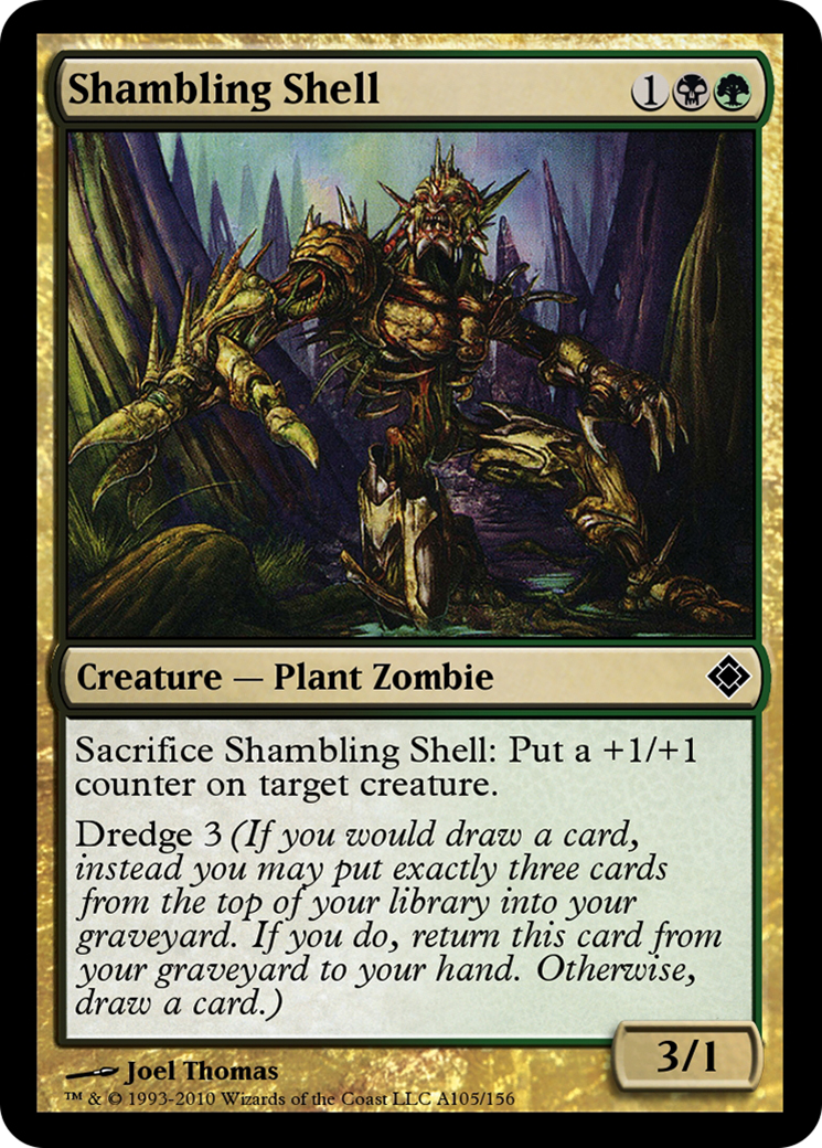 Shambling Shell (TD0-A105) - Magic Online Theme Decks