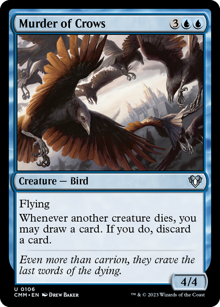 Murder of Crows (CMM-106) - Commander Masters Foil