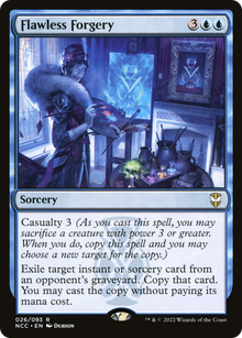 Flawless Forgery⁣ - Commander: Streets of New Capenna⁣ (Rare)⁣ [26]
