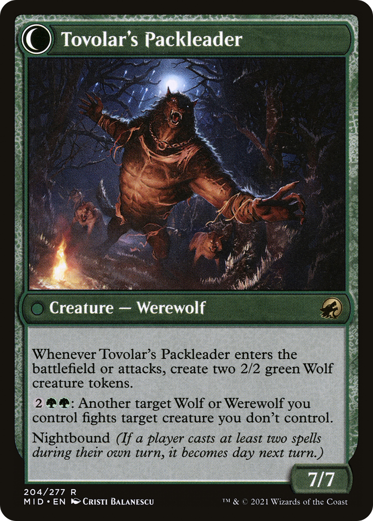 Tovolar's Huntmaster (LIST-204) - The List: (Double Faced Transform)