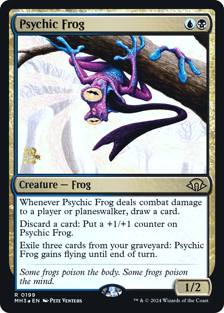 Psychic Frog⁣ - Modern Horizons 3: Promos⁣ (Rare)⁣ [199]