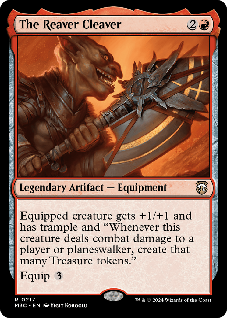 The Reaver Cleaver⁣ - Commander: Modern Horizons 3⁣ (Rare)⁣ [217]