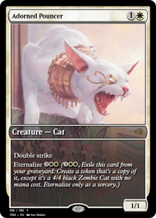 Adorned Pouncer (PRM-64993) - Magic Online Promos Foil