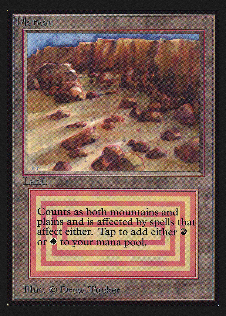 Plateau (IED-) - Intl. Collectors' Edition