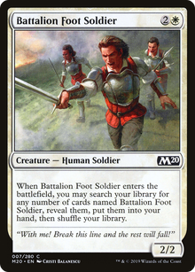 Battalion Foot Soldier⁣ - Core 2020⁣ (Common)⁣ [7]