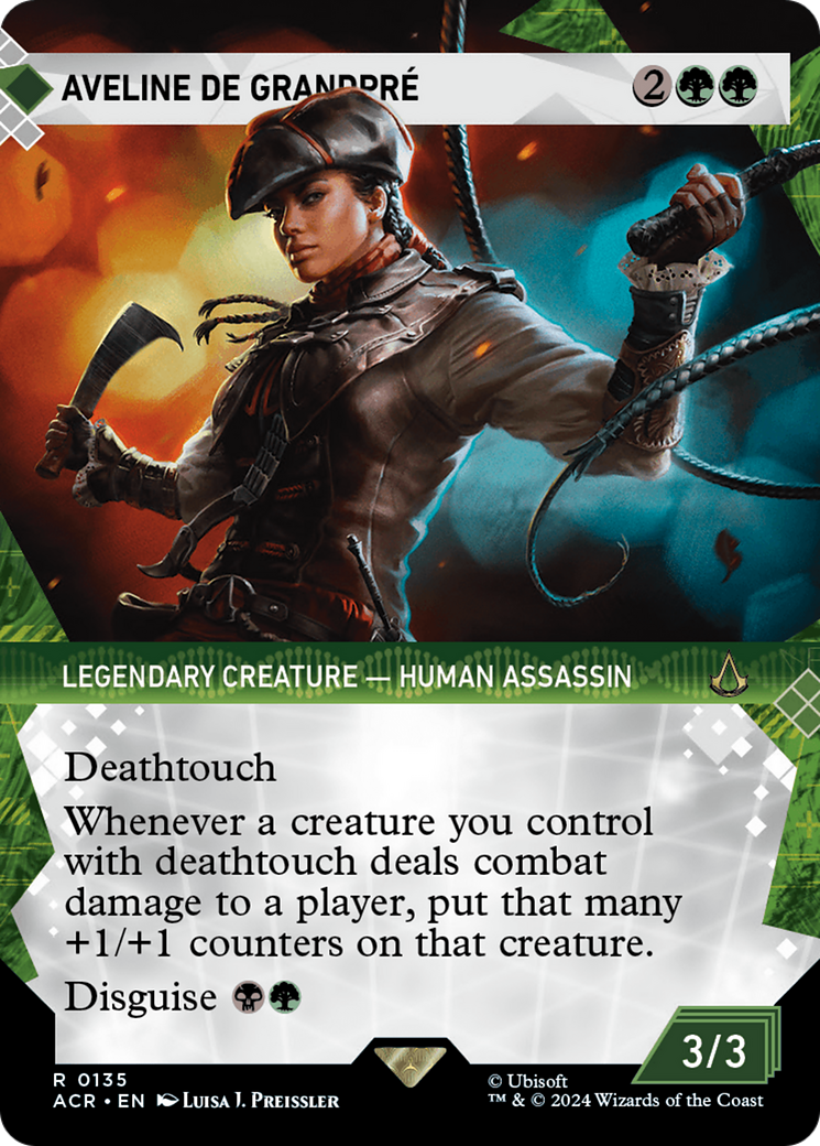 Aveline de Grandpre (Showcase) (ACR-135) - Assassin's Creed: (Showcase) (Borderless) Foil