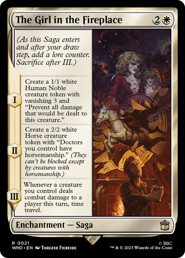 The Girl in the Fireplace⁣ - Universes Beyond: Doctor Who⁣ (Rare)⁣ [21]