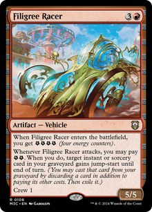 Filigree Racer⁣ - Commander: Modern Horizons 3⁣ (Rare)⁣ [108]