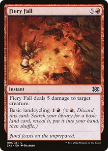 Fiery Fall⁣ - Double Masters 2022⁣ (Common)⁣ [109]